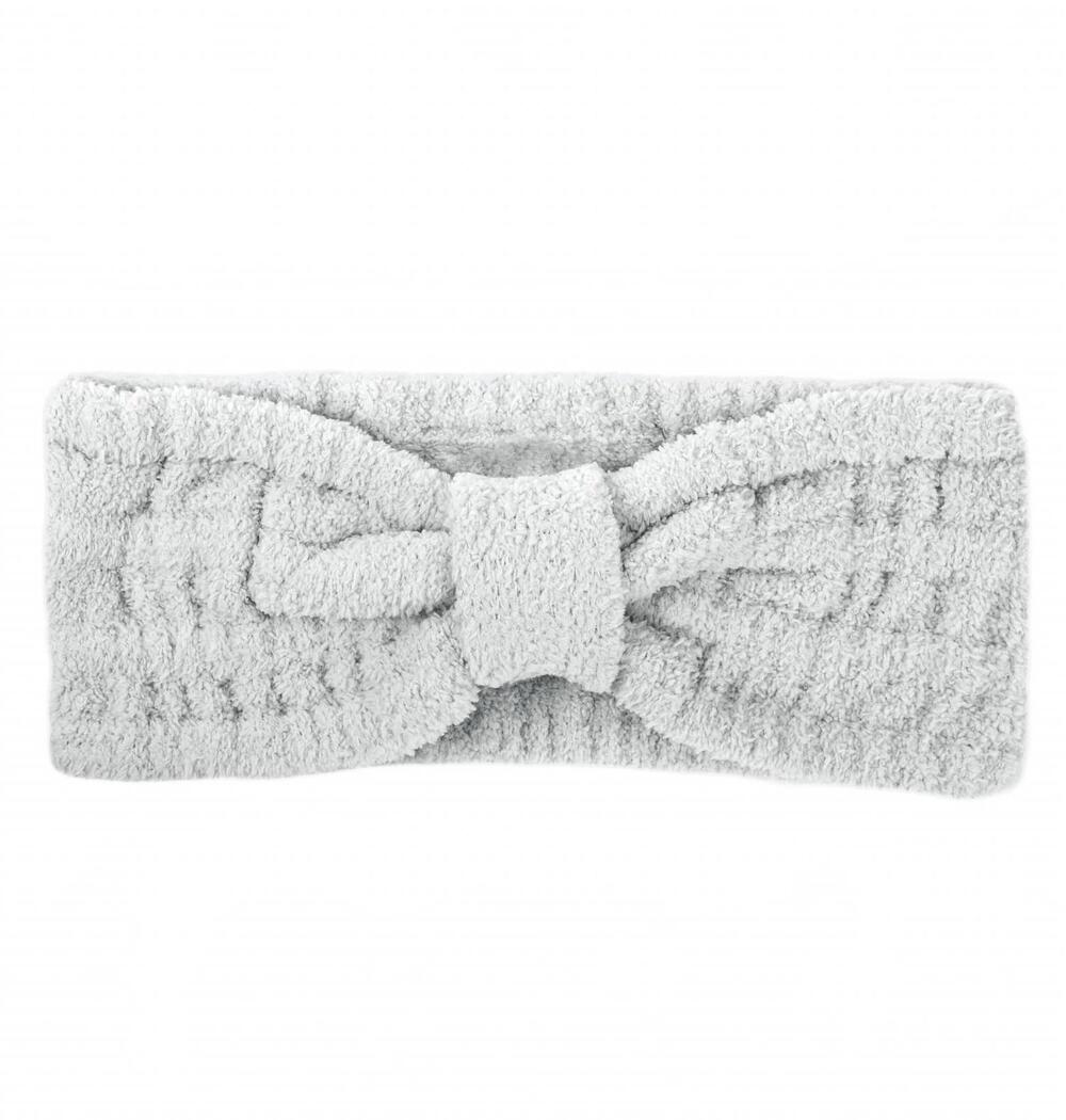 NEW KASHWERE women's plush weave headwrap in soapstone
